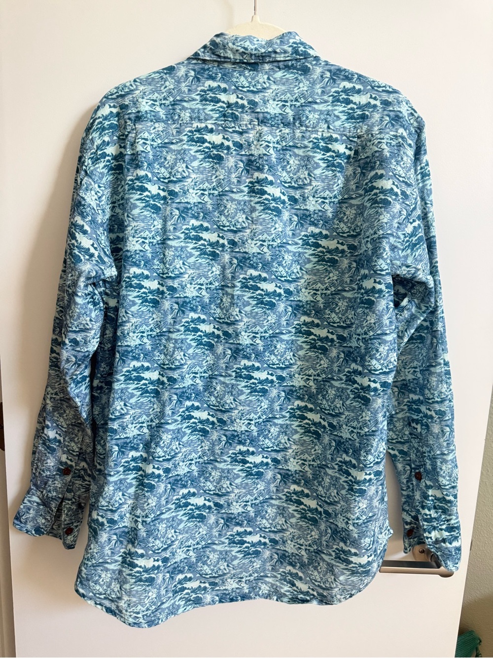 ALOHA MARINA Lanikai Linen Blend Shirt Small - Picture 3 of 10
